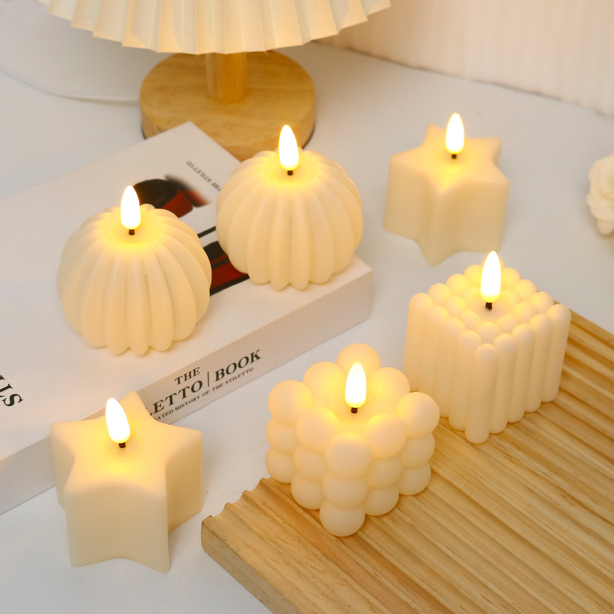 Photography Lighting - Bougie LED en forme de cube