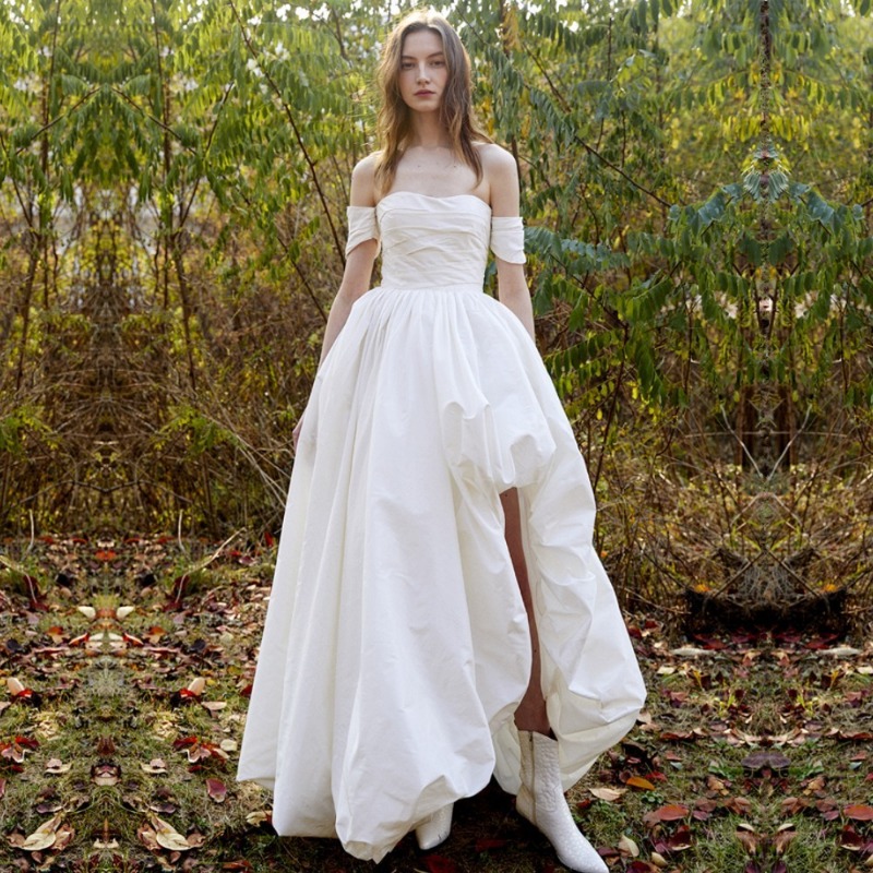 Photography Lighting - Robe de mariée simple à une