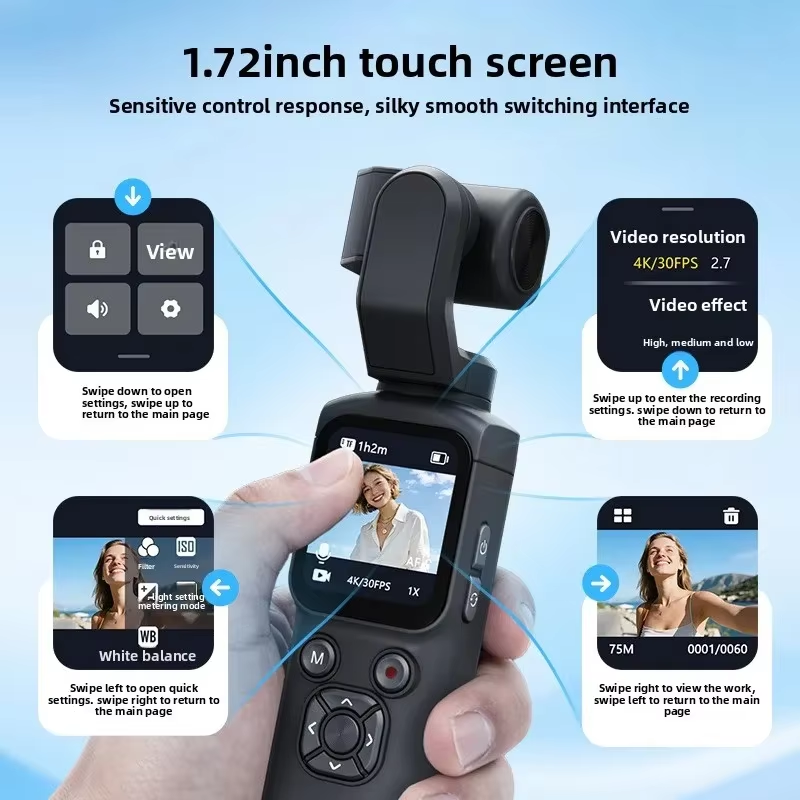 Photography Zooming - Caméra de streaming en direct 4K,