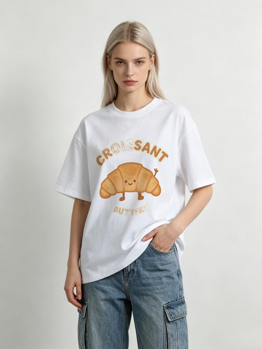 Photography Graphic Design - T-shirt pour femme, imprimé graphique moderne,