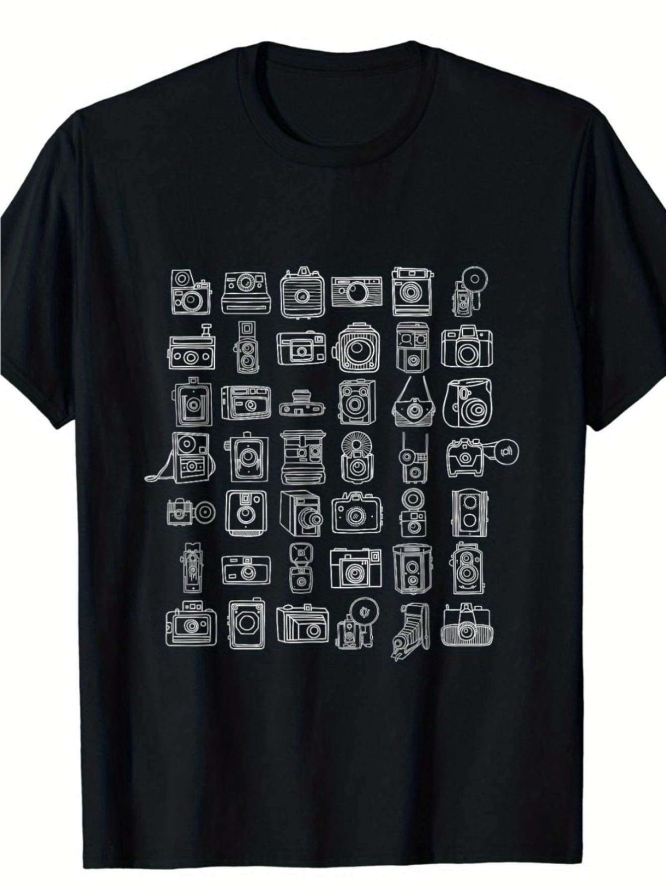 Photography Graphic Design - T-shirt graphique pour homme avec motif