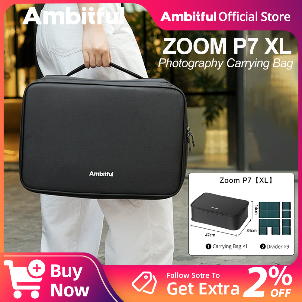 Photography Zooming - Ambitful ZOOM P7II XL sac de