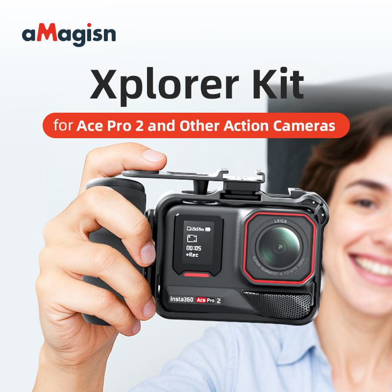 Photography Grip Insta360 X5 - Poignée de maintien aMagisn Xplorer Kit