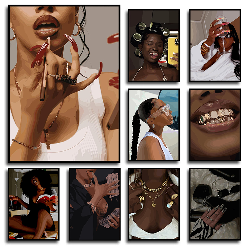 Photography Fashion - Affiches et impressions modernes de portraits