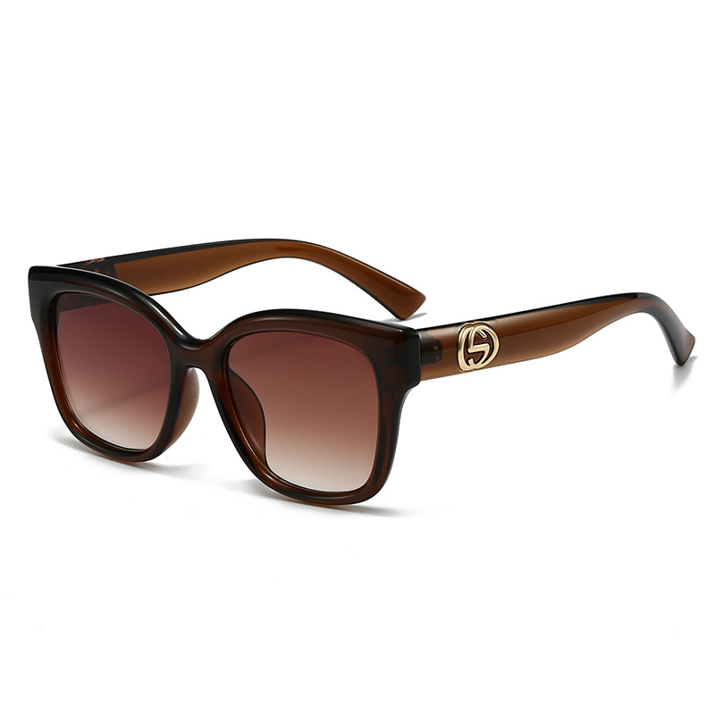 Photography Fashion - Lunettes rétro minimalistes de couleur unie,