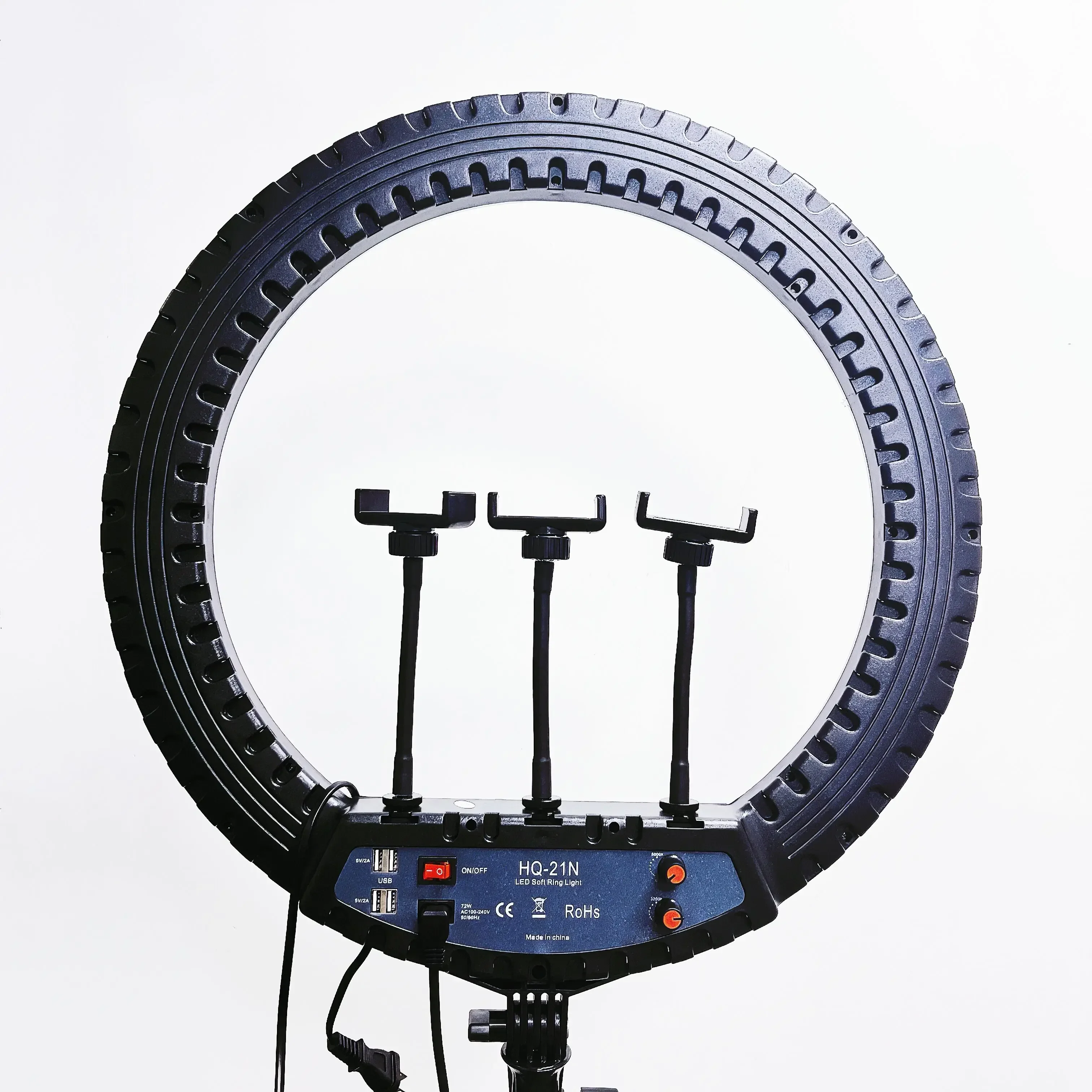 Photography Lighting - Kit d'éclairage LED annulaire HQ-21n 21