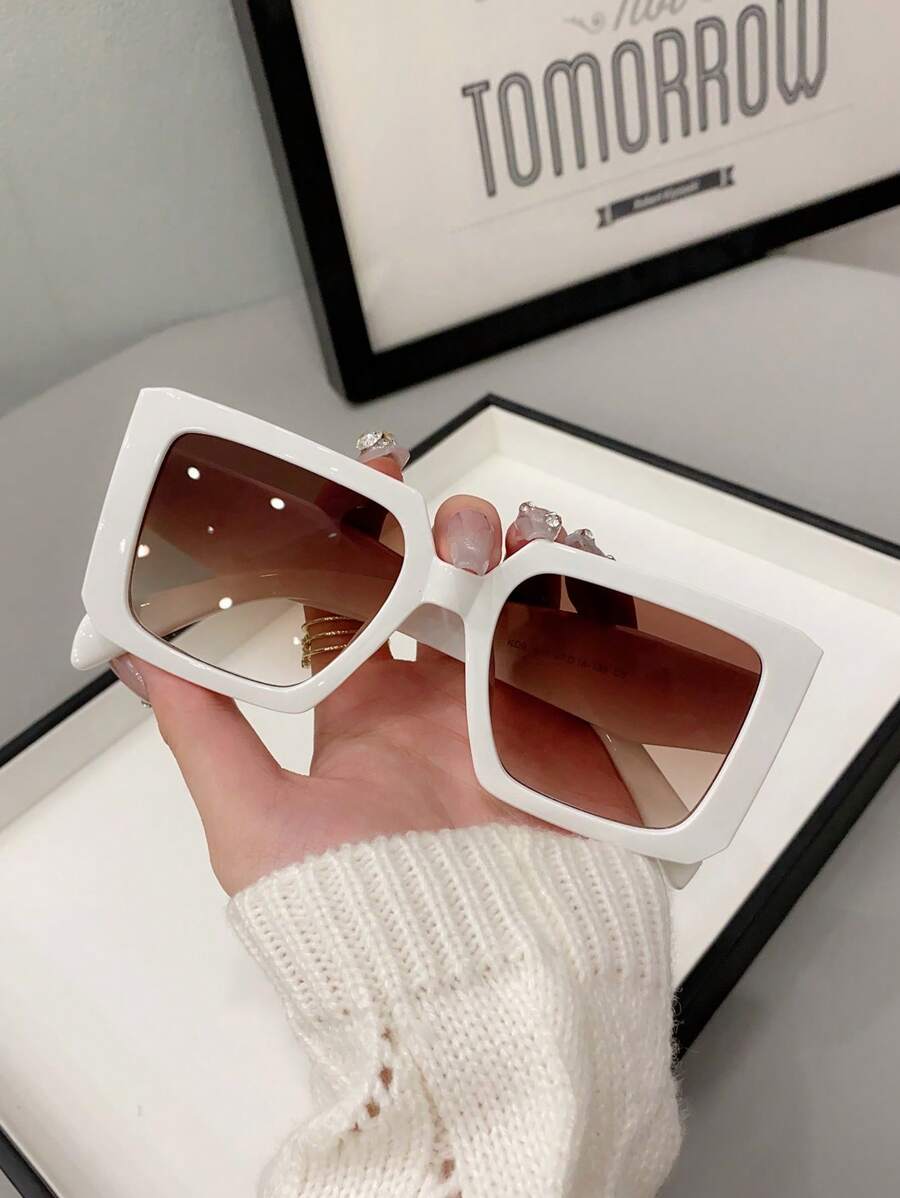 Photography Fashion - Lunettes de soleil polygonales à la