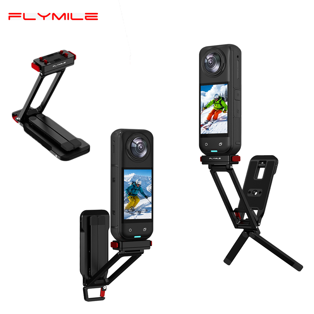 Photography Grip Insta360 X5 - Trépied magnétique en métal Flymile pour