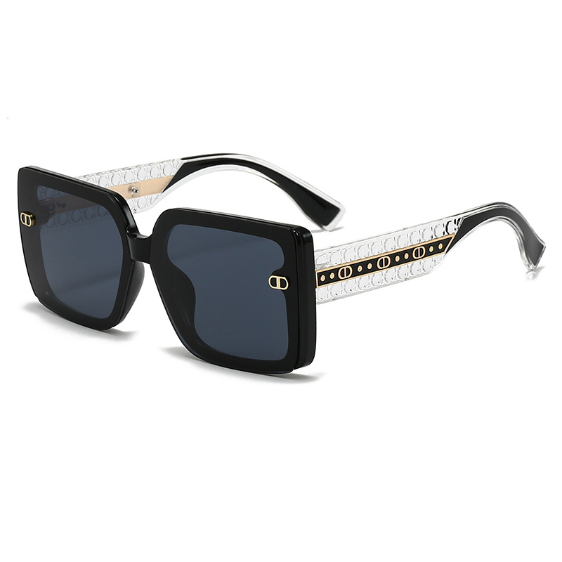 Photography Fashion - Lunettes rétro minimalistes à grande monture,