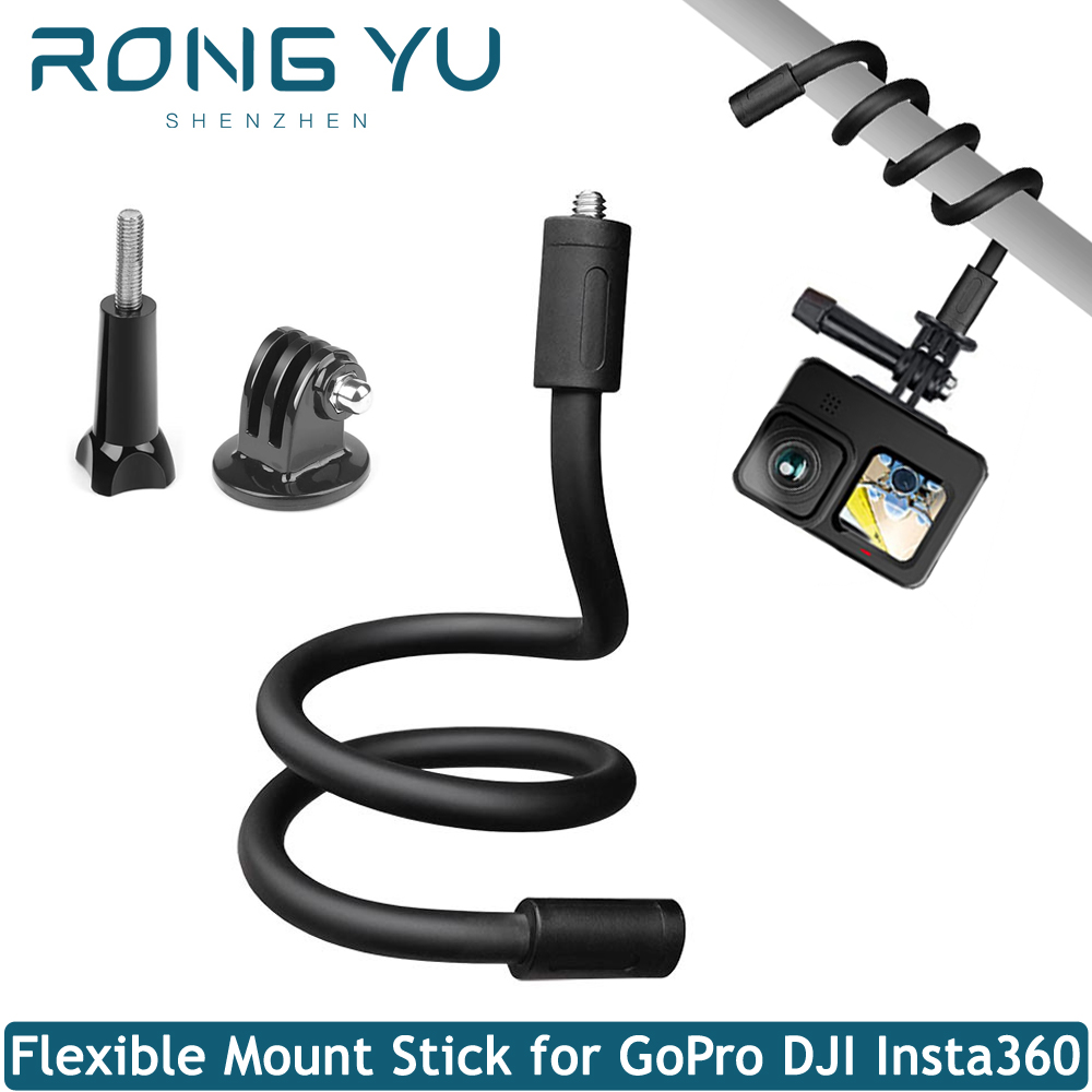 Photography Grip Insta360 X5 - Support flexible monopode trépied perche à