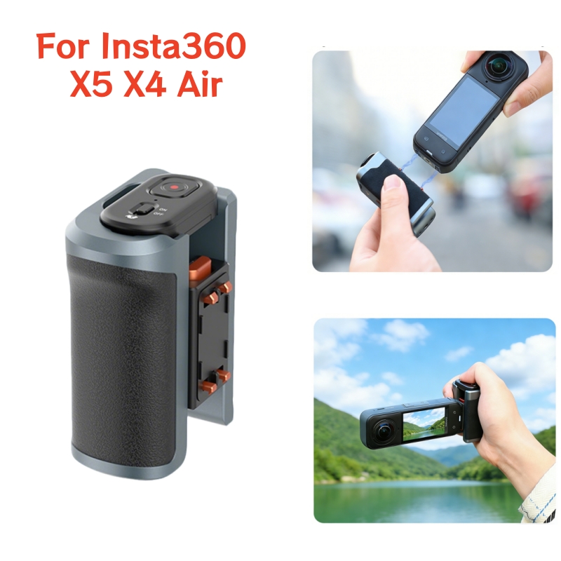 Photography Grip Insta360 X5 - Poignée de photographie avec télécommande Bluetooth