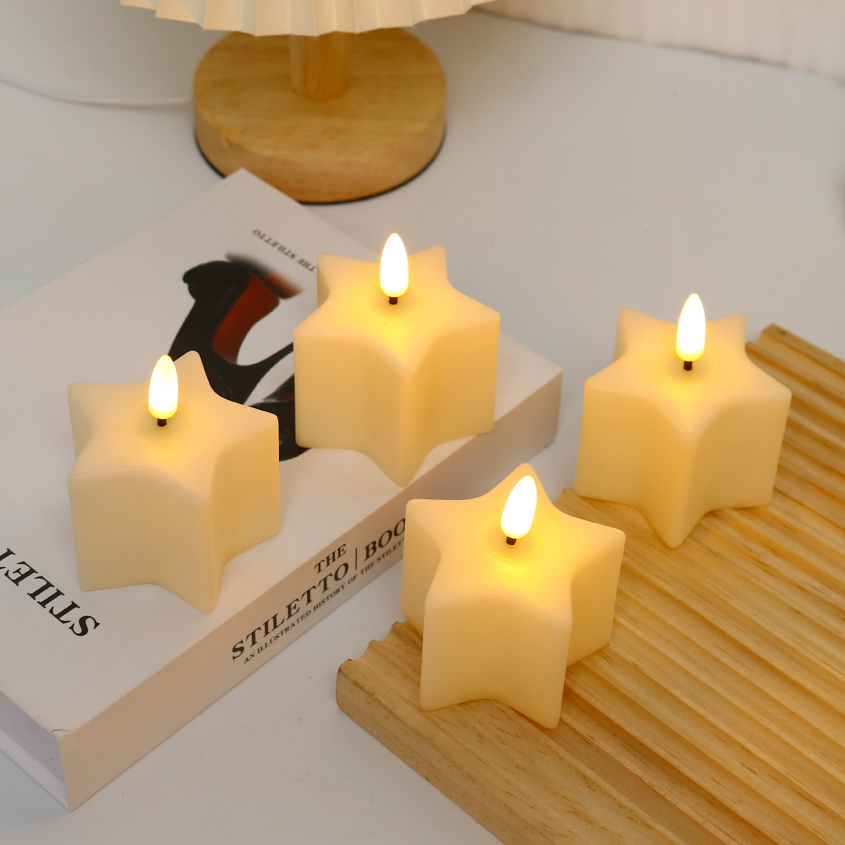 Bougie LED en forme de cube po - Photography Lighting avis et prix
