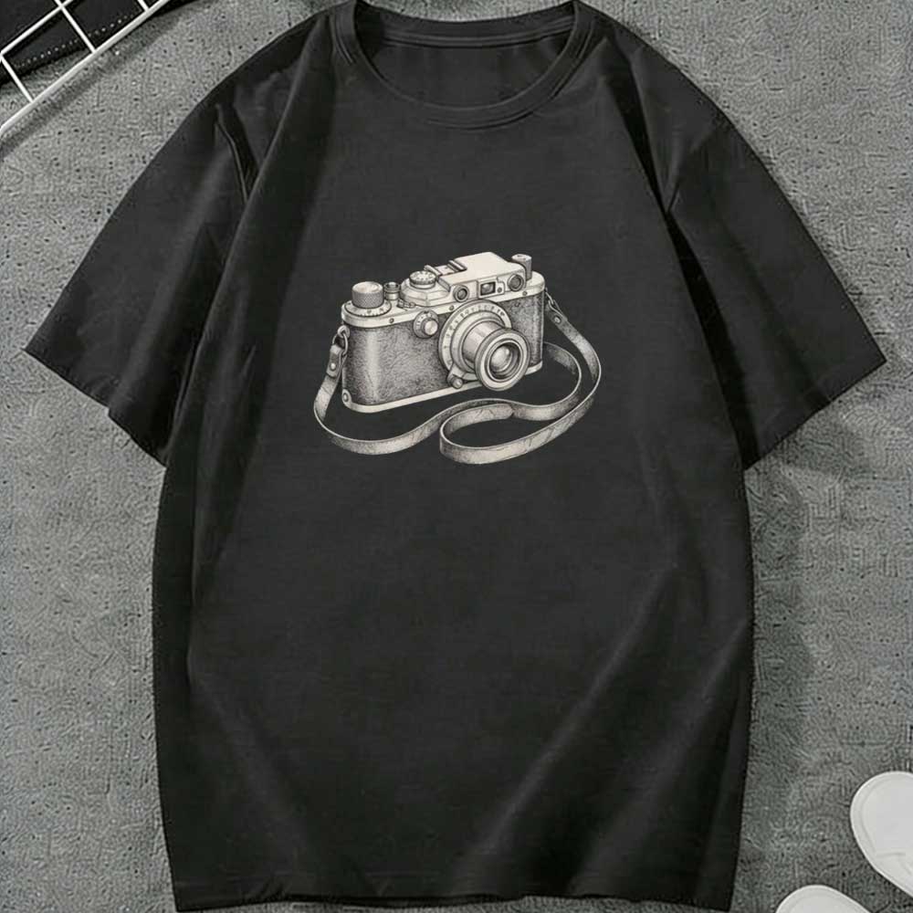 T-shirt vintage avec motif app - Photography Graphic Design avis et prix