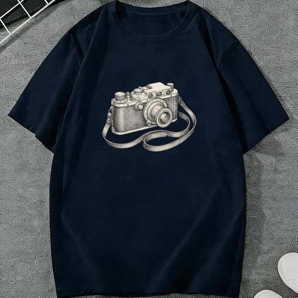 T-shirt vintage avec motif app - Photography Graphic Design avis et prix