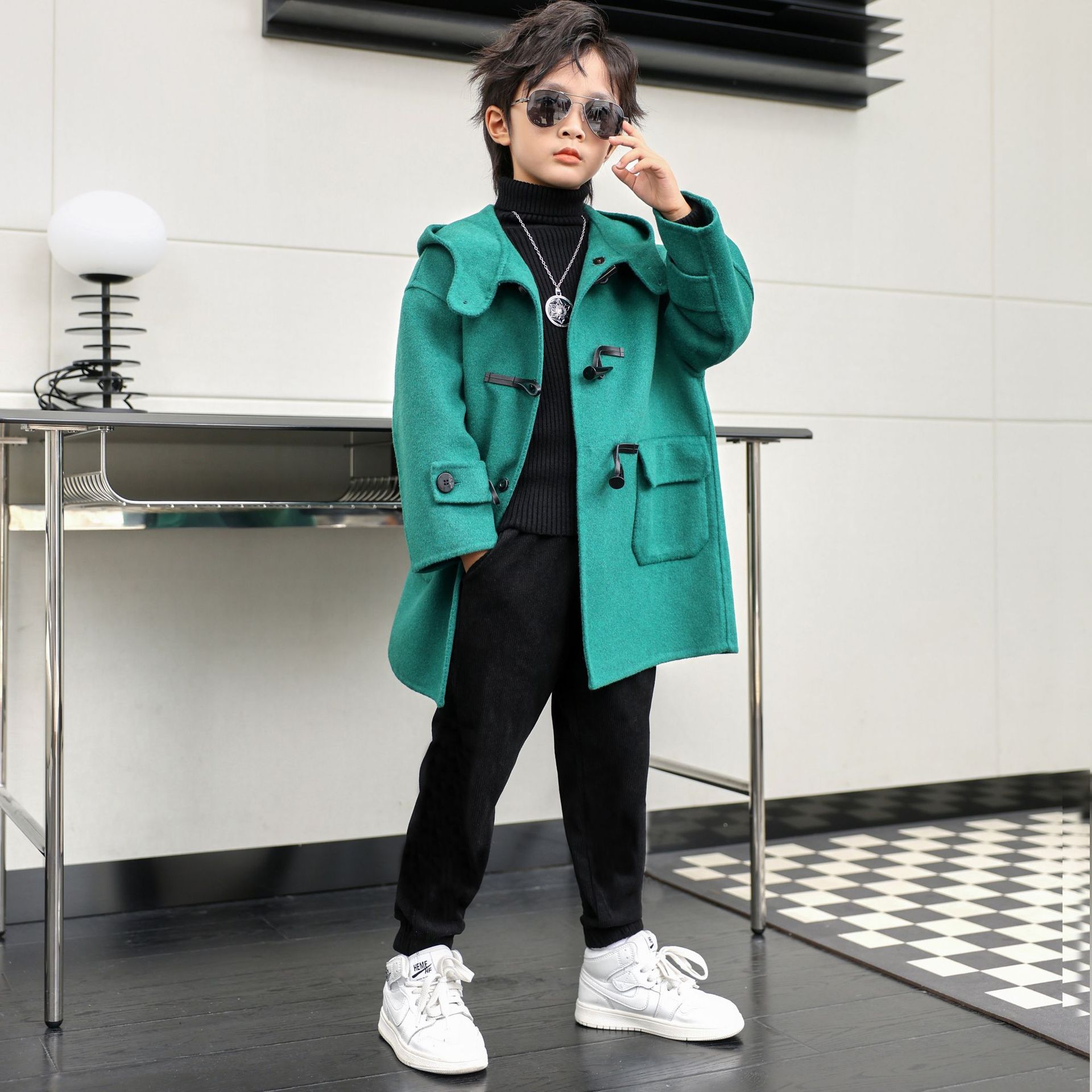 Manteau en laine coupe-vent po - Photography Jacket avis et prix