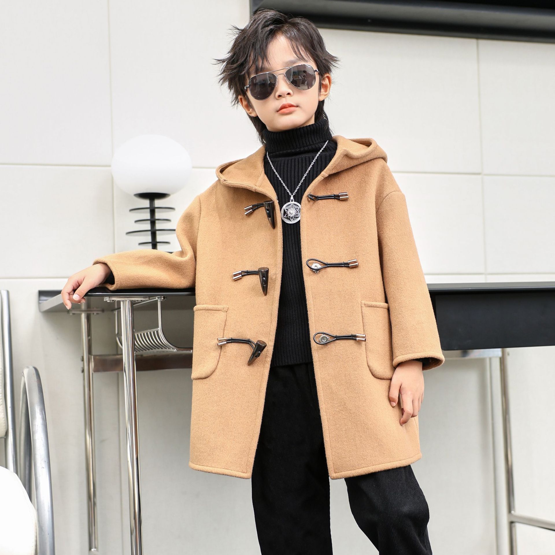 Manteau en laine coupe-vent po - Photography Jacket avis et prix