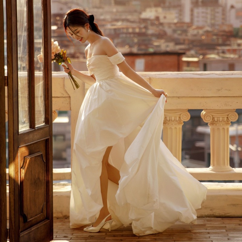 Robe de mariée simple à une ép - Photography Lighting avis et prix