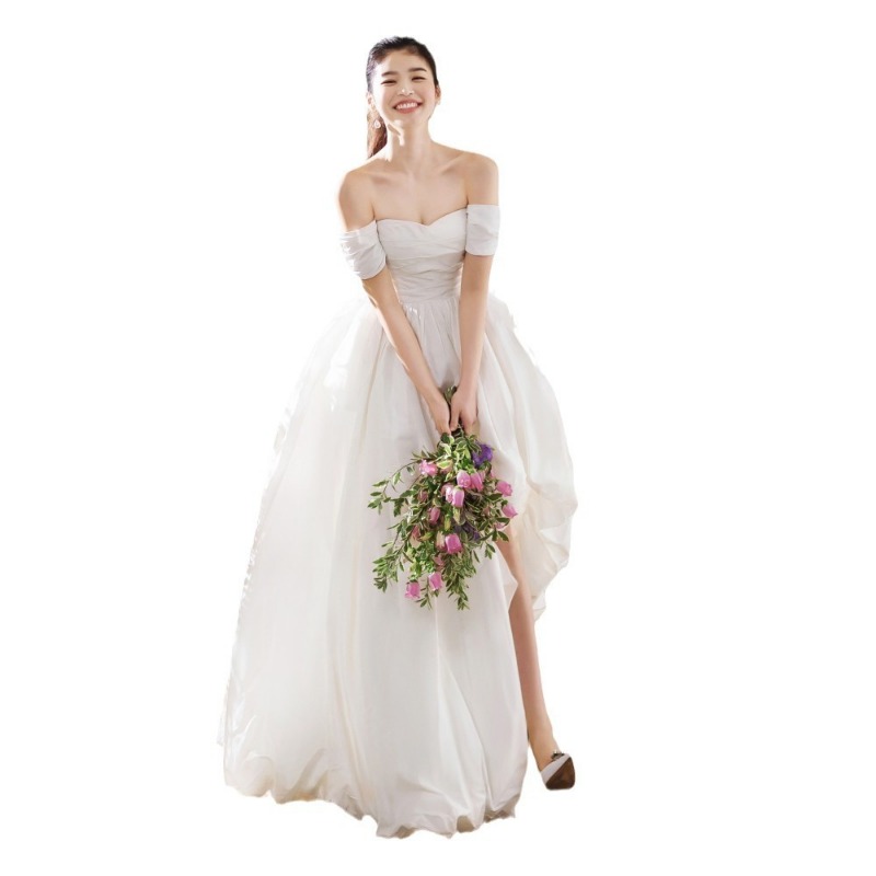 Robe de mariée simple à une ép - Photography Lighting avis et prix