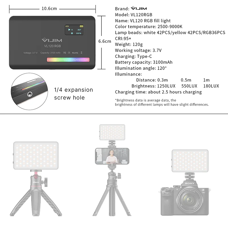 Nouvelle Lampe de Remplissage  - Photography Lighting avis et prix
