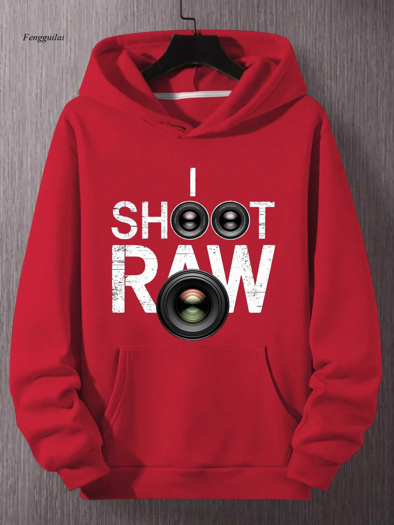 Sweat à capuche Shoot Raw Phot - Photography Graphic Design avis et prix
