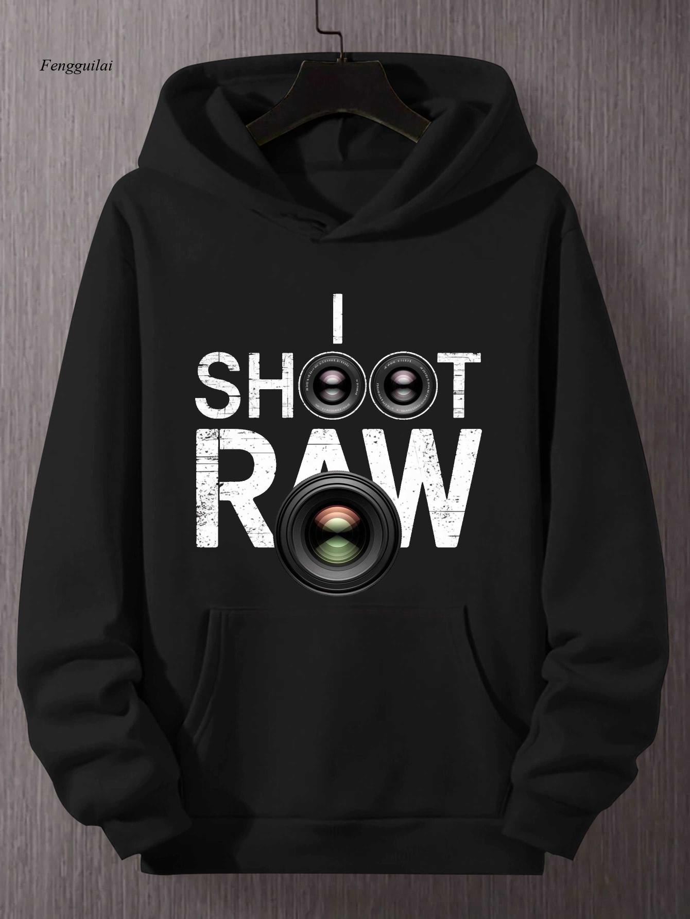 Sweat à capuche Shoot Raw Phot - Photography Graphic Design avis et prix