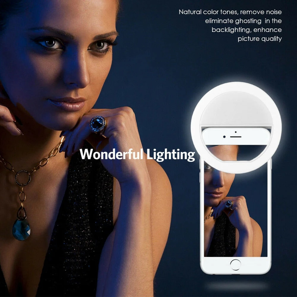 Lampe LED pour selfie, lumière - Photography Lighting avis et prix