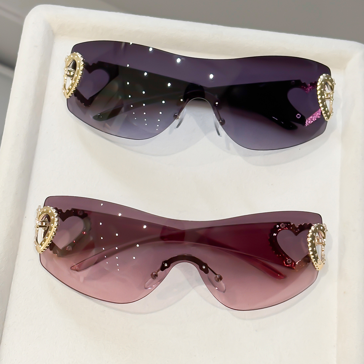 2 paires de lunettes Y2K sans  - Photography Fashion avis et prix