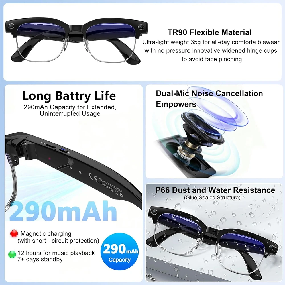 Lunettes Intelligentes 4K IA a - Photography Japanese avis et prix