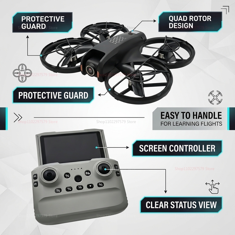 Nouveau Mini Drone M5 2026 ave - Photography Drone avis et prix