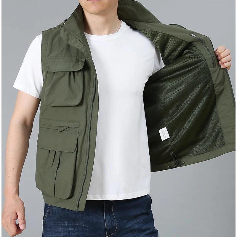 Gilet décontracté pour hommes, - Photography Jacket avis et prix