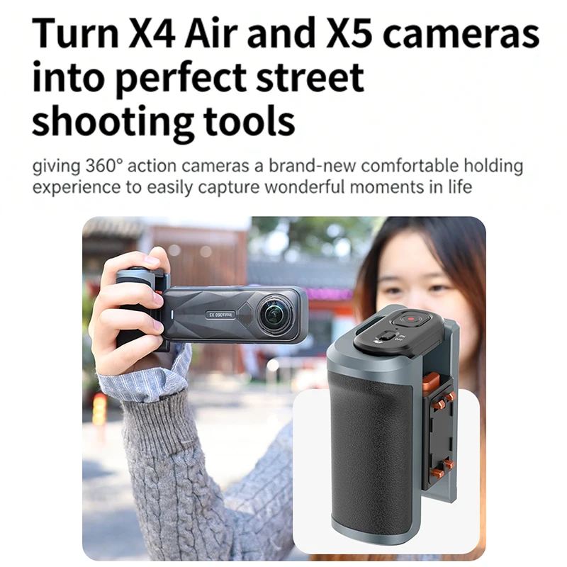 Poignée de photographie aérien - Photography Grip Insta360 X5 avis et prix