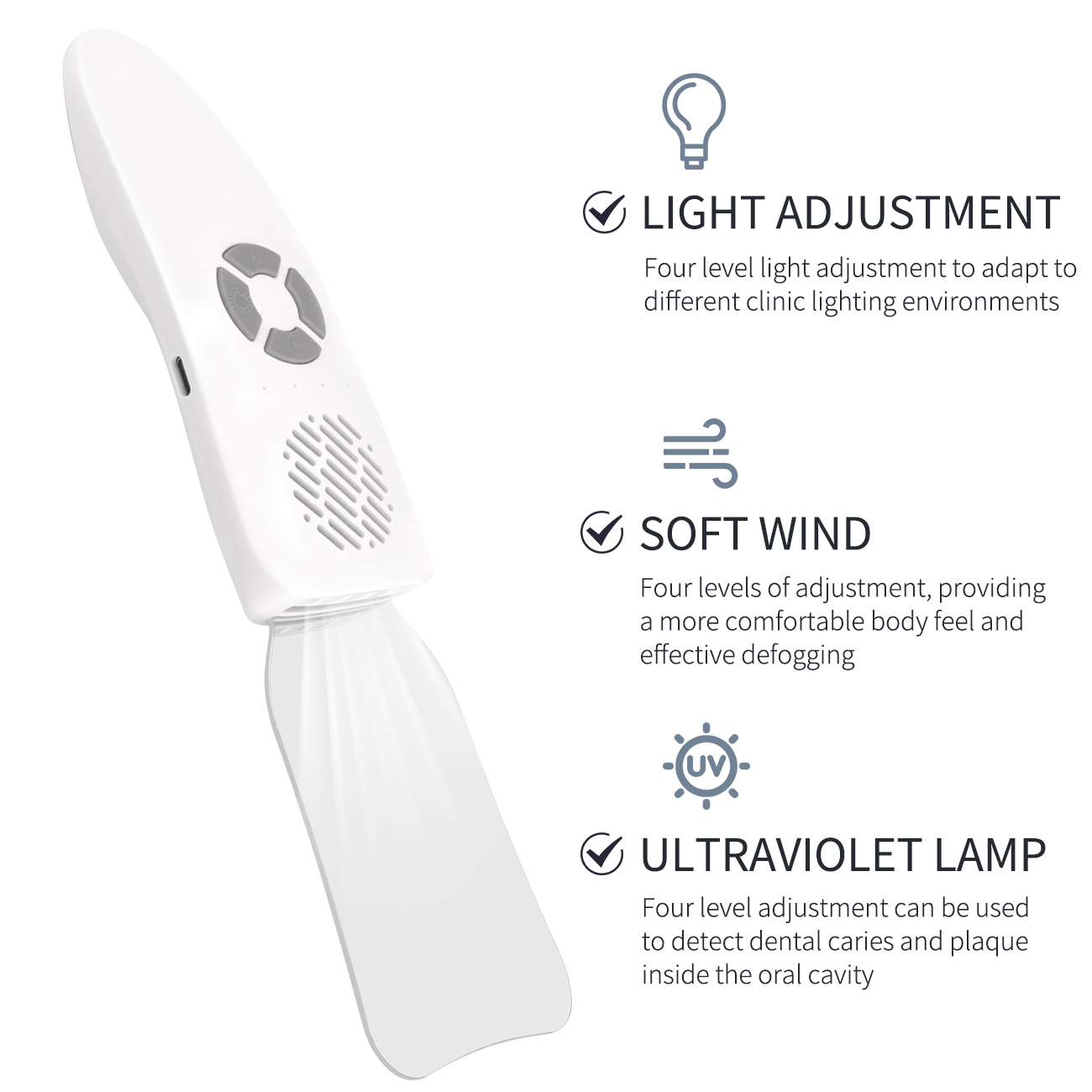 Kit de miroirs dentaires anti- - Photography Lighting avis et prix