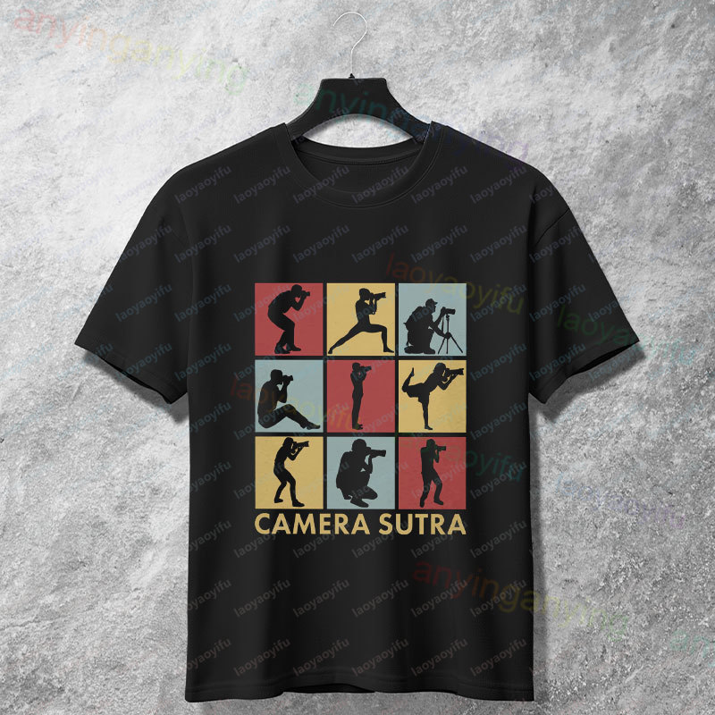 T-shirt graphique rétro sur le - Photography Graphic Design avis et prix