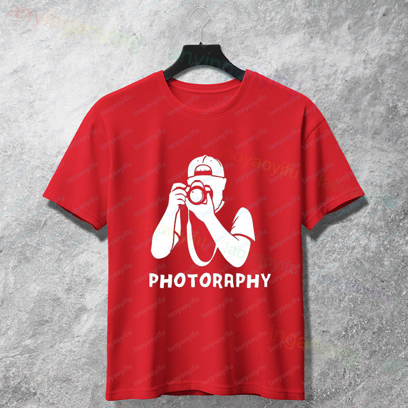 T-shirt graphique rétro sur le - Photography Graphic Design avis et prix