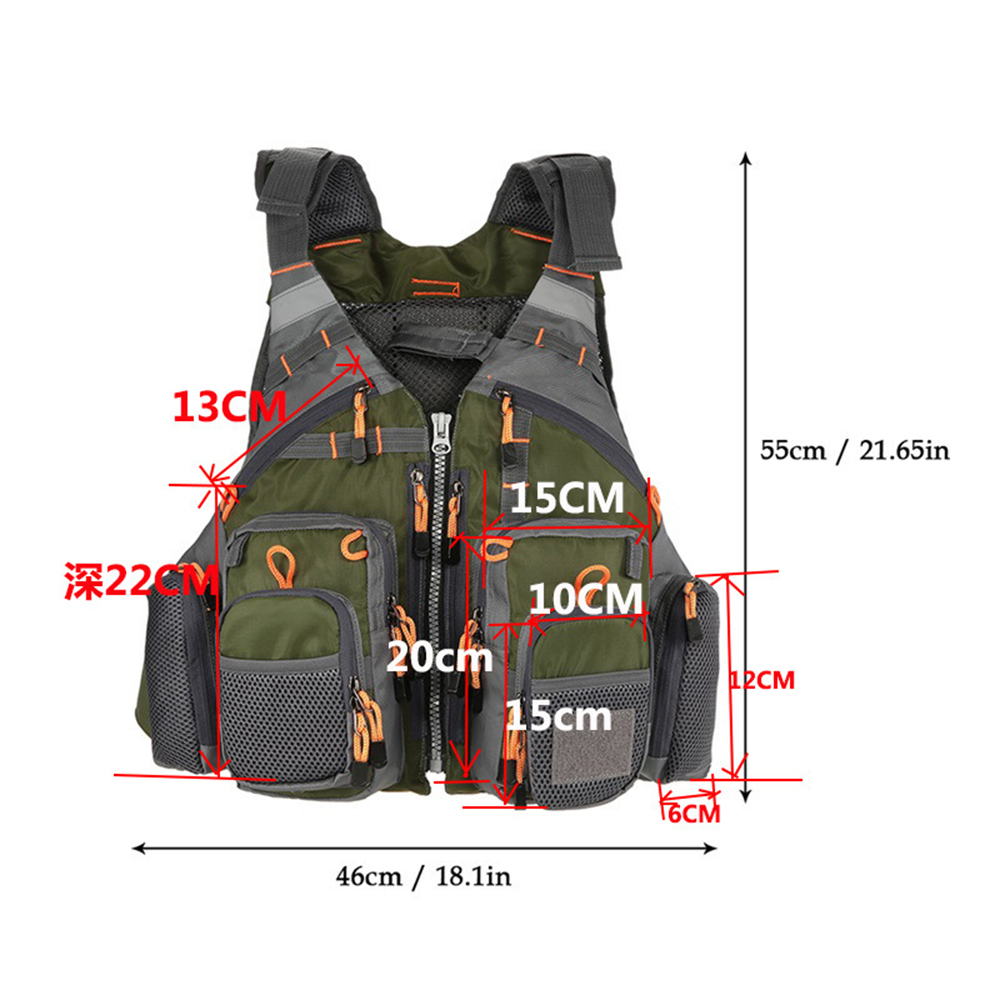 Gilet de Pêche SWROW pour Spor - Photography Jacket avis et prix