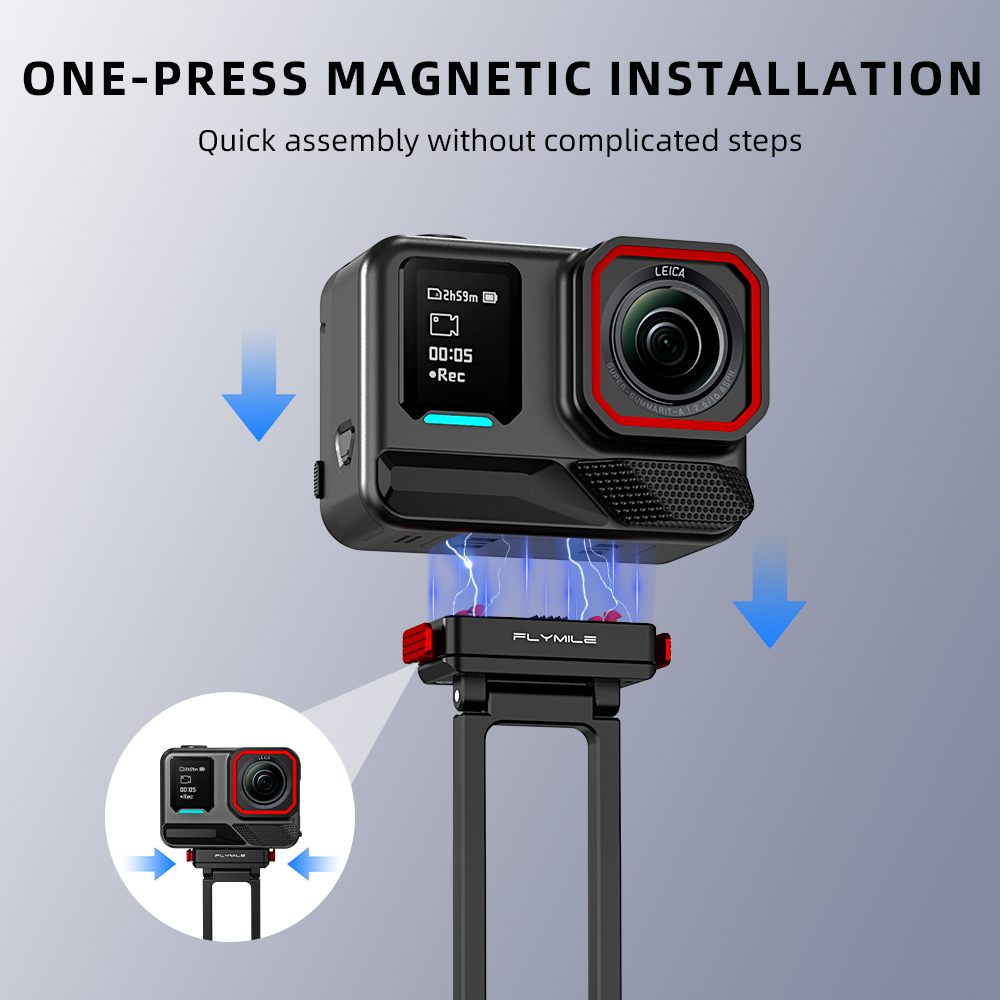 Trépied magnétique en métal Fl - Photography Grip Insta360 X5 avis et prix