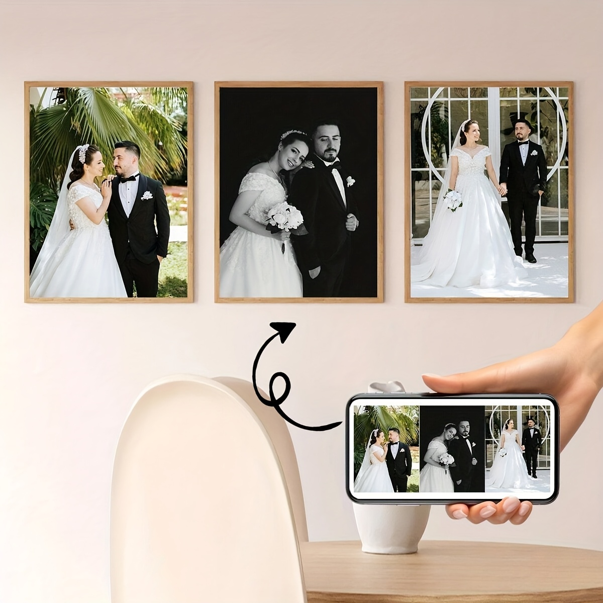 Affiche en toile carrée person - Photography Gallery avis et prix